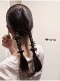 艶っぽタイトツイン