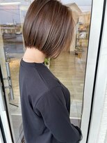 ヘアー アトリエ アンジー(Hair Atelier Angee) 前下がりボブ