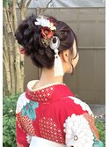 福岡　天神　お呼ばれヘア　袴レンタル　推し活　卒業袴　成人式