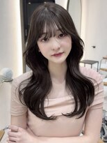 ジーナ 渋谷神南(Zina)&nbsp;髪質改善＊韓国デザインカラーコリアン黒髪＊【Zina渋谷神南】