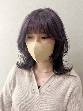 ミリ 奈良店(mm) 顔まわりカット/レイヤーカット/韓国/髪質改善/奈良/近鉄奈良