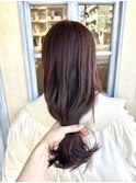 * 人気のカシスピンクで濃厚な艶カラー