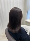 マットグレージュ×艶々トリートメント