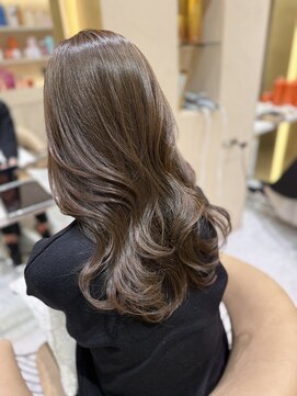 プアメリア 名古屋(Puamelia) グレージュ/透明感カラー/ケアカラー/髪質改善トリートメント