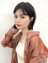 フォト 新宿(foto)&nbsp;イメチェンカット/外ハネボブ/黒髪