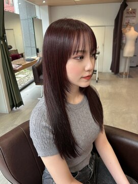 ロックワークオレンジ 西中島店(ROCK WORK ORANGE) ブリーチ無し　ピンクカラー＊