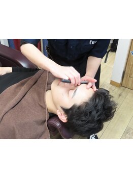 プロの手で男度UP☆身だしなみも《BARBER SHOP cozy》にお任せ◎清潔感のある爽やかな印象を創ります。