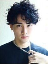 テーラヘアー 東川口店(TELAHAIR)&nbsp;波巻きスパイラル×ツーブロックマッシュ【TELA HAIR 東川口】