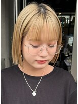 きりっぱなしボブ　ミニボブ　タッセルボブ