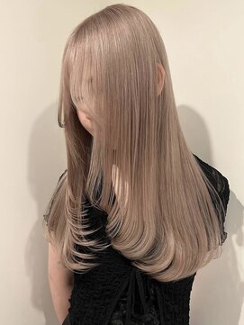 ペレ アネックス 大阪梅田茶屋町店(PELE ANNEX) くびれヘア/アプリコットオレンジ/夏のヘアアレンジ/梅田