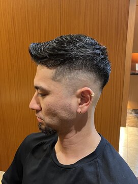 ヘアモード キクチ 銀座店 銀座　理容室　スキンフェード　barberstyle