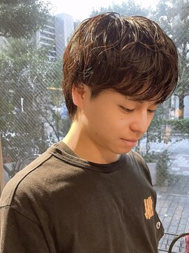 ゼスト 三鷹店(ZEST) フェザーショートニュアンスパーマメンズパーマ三鷹