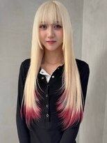 ネハス 名古屋栄店(nehus.)&nbsp;ブリーチ/クラゲヘアー/小顔に見せるヘア/ココアベージュ