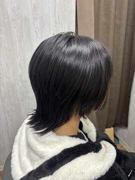 スタイリングを楽に！ウルフスタイル