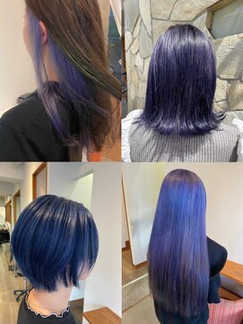 ブルー/バイオレットカラー[20代/30代/40代/50代/60代]