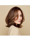 大人女性の小顔くびれミディアム