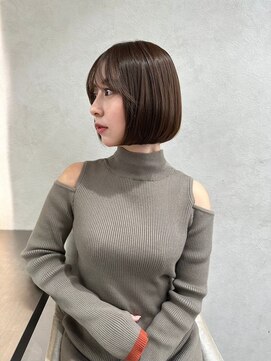 ロンド マーレ 天神大名店(Lond mare) 大人ガーリー/小顔/ミディアムレイヤーカット/似合わせカット