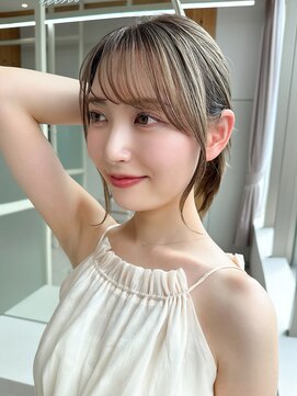 シルクレイ 新宿店(Silk-lei) 小顔★顔周り　韓国風レイヤースタイル/20代30代40代新宿