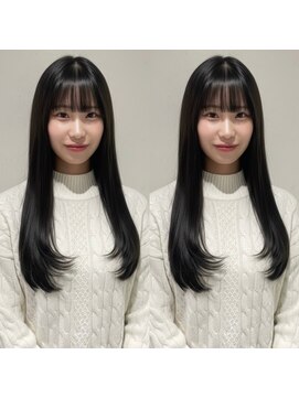 ウィールールピヴォクロス(WE RULE pivot cross) 髪質改善/ロングレイヤー/顔周り/艶感