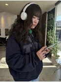 ロングパーマ