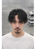 ウィールールピヴォクロス(WE RULE pivot cross)&nbsp;メンズ/パーマ/センターパート/マッシュ/無造作