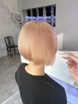 アグ ヘアー ギャビー 長泉店(Agu hair Gabby) 担当星合 スーパーアルティメット春ブロンド改