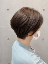 エイム ヘア リアム 調布店(eim hair liam)&nbsp;マッシュショート/ニュアンスカラー/丸みショートボブ/小顔