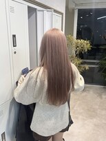 コード 四条河原町駅店(CHORD)&nbsp;京都/河原町/ケアカラー/ブリーチ/ピンクベージュ
