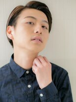 モッズヘア メン 仙台愛子駅前店(mod's hair men) 20代30代七三ダークアッシュリクルートフェードカットc仙台愛子