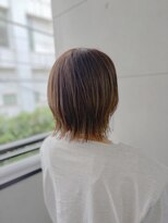 サニーヘアー(SUNNY hair)&nbsp;白髪ぼかしハイライト×髪質改善トリートメント×カット