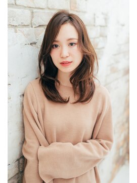 カノープス ヘアアンドメイクアップ(Canopus hair&make up) ゆるウェーブなハニーヘア[ゆる巻きロング/ミルクチョコレート]