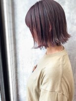 ジーナ 博多(Zina)&nbsp;【Zina】前髪/くびれ/パープルカラー/20代30代40代