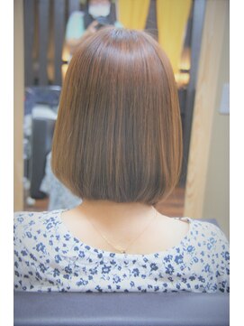 チチカカ(chichikaka) 営業ビフォーアフター、内巻きボブ縮毛矯正☆