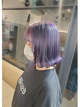 エイト 池袋店(EIGHT ikebukuro) パープルカラー☆