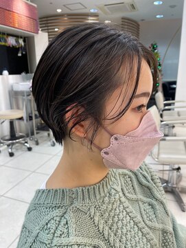 ラ シェンテ エイジア 川西(La Sente Aja) 楽スタイリングシルエット美ショートボブ