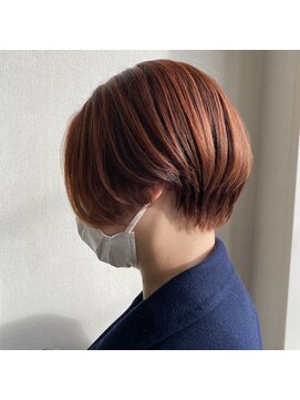 ファースト 泉中央店(first) ハイトーンカラー/ヘルシースタイル/斜めバング/20代30代40代