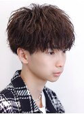 カギヤマッシュ ツーブロック 刈り上げ