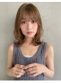 【kate 大宮】大人かわいいレイヤーロブxハニーベージュ