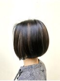 【前髪イメチェン黒髪ショートボブ】TAKUYA(30代/40代)