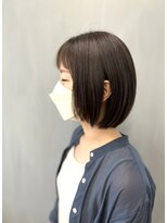トップヘアー 中庄店(TOP HAIR fuapua)&nbsp;ストレートミニボブ【りり】