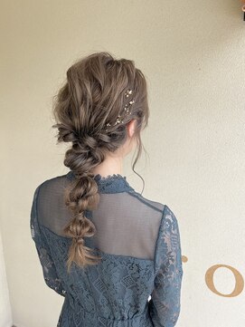 ドロップ ウタヅ(Drop UTAZU) 網おろしヘアアレンジ