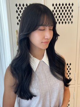 ユニ 表参道(uni) 大人気の韓国女優風くびれレイヤーカット/ヨシンモリ/エギョモリ