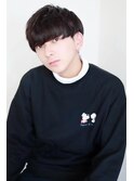 MEN’S HAIR マッシュパーマアッシュブラックカルマパーマ