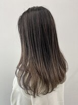 アオアクア バイ グルグル 小岩店(ao akua by GULGUL)&nbsp;ナチュラルバレイヤージュカラー