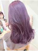 レイヤーカット×ラベンダーカラー**【横浜/横浜駅】