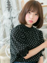 モッズヘア 越谷(mod's hair) 大人かわいい黒髪前下がり小顔ぷつっとボブc5越谷20代30代40代