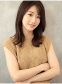 春パーマヘルシースタイルショコラアッシュふんわり丸みカール