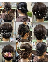 ヘアースペース 練馬店(hair space COCO)&nbsp;ヘアーセット、ヘアーアレンジ、いろいろ