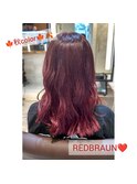 レッドブラウン◎秋color