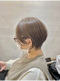 【篠原】美シルエット前髪長めショート